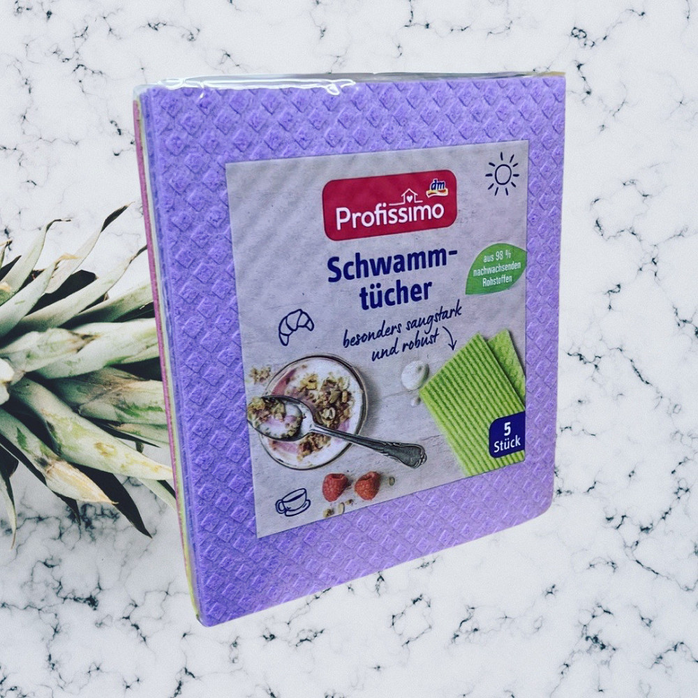 Profissimo Schwammtucher Впитывающая тряпка для уборки 5 шт Виноградов - изображение 1