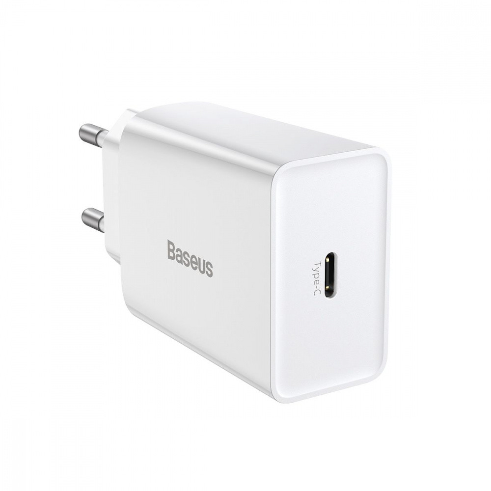 Мережевий зарядний пристрій Baseus Speed Mini PD Charger 20W 1 Type-C чорний Львів - фото 10