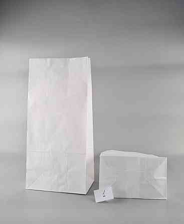 Пакет паперовий 39*19*12см 70 г\м2 білий з дном уп. 25 шт. Харків