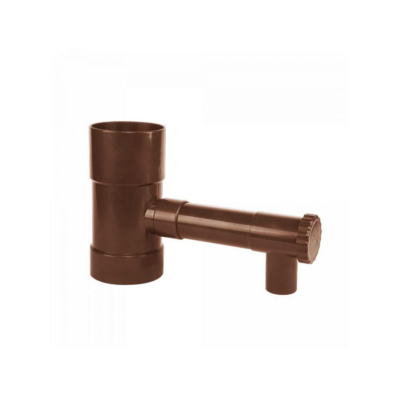 Водосборник дождевой воды с краном ⌀80мм коричневий Bradas, Польша Киев - изображение 1