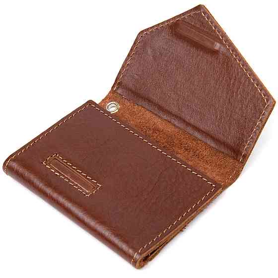 Ключница из натуральной кожи Коричневый (GRANDE PELLE) Киев