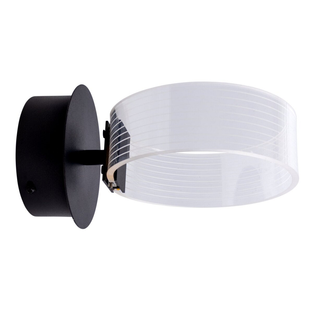 SIRIUS Бра настінна світлодіодна акрилова Sirius N 3705-1 BLACK 12W Коломия - фото 14