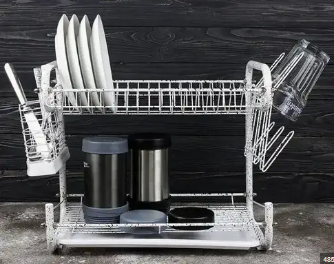 Сушилка для посуды EDENBERG EB-2108M с мраморным покрытием Одесса - изображение 1