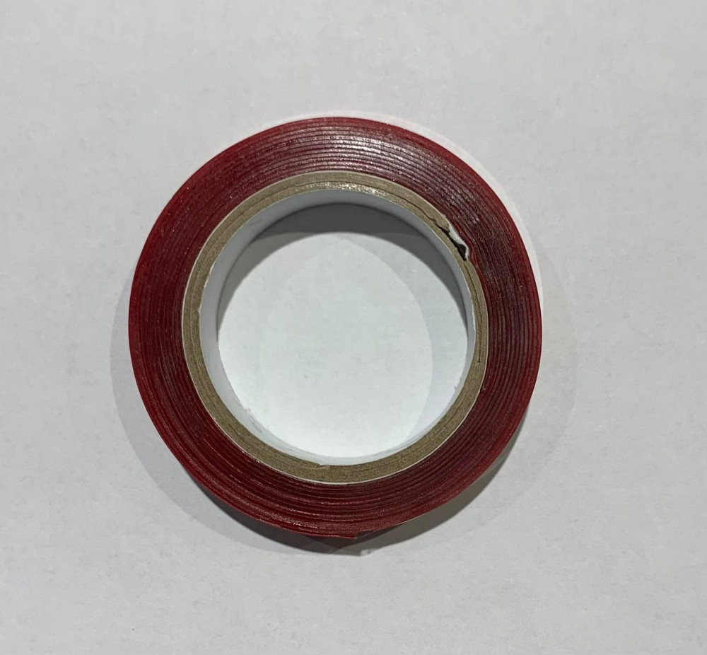 Двостороння стрічка піно-акрилова Прозора 500 мкм 12мм х 2м Рівне - фото 1