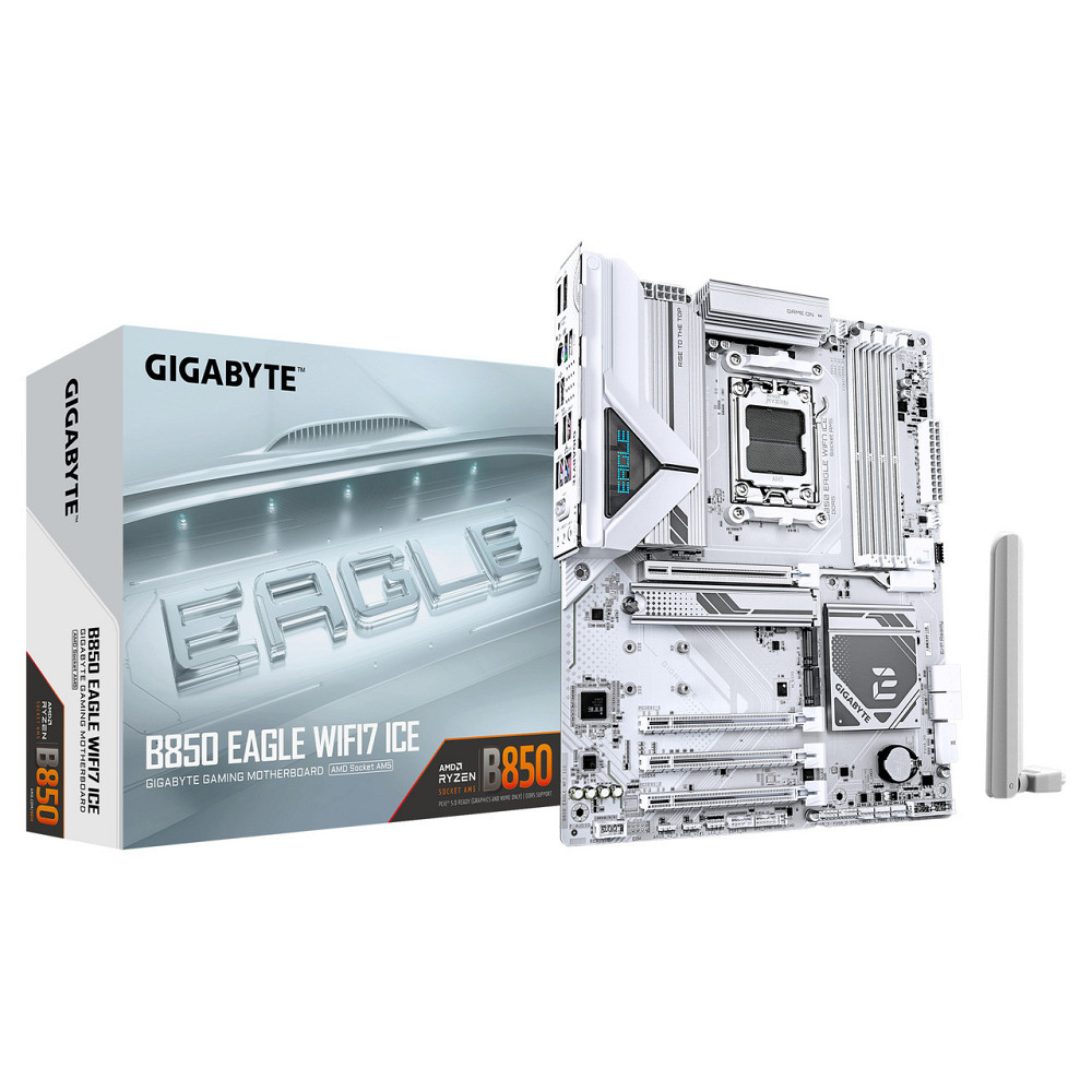 Материнська плата Gigabyte B850 Eagle WiFi7 Ice Socket AM5 ( ATX ) Харків - фото 1
