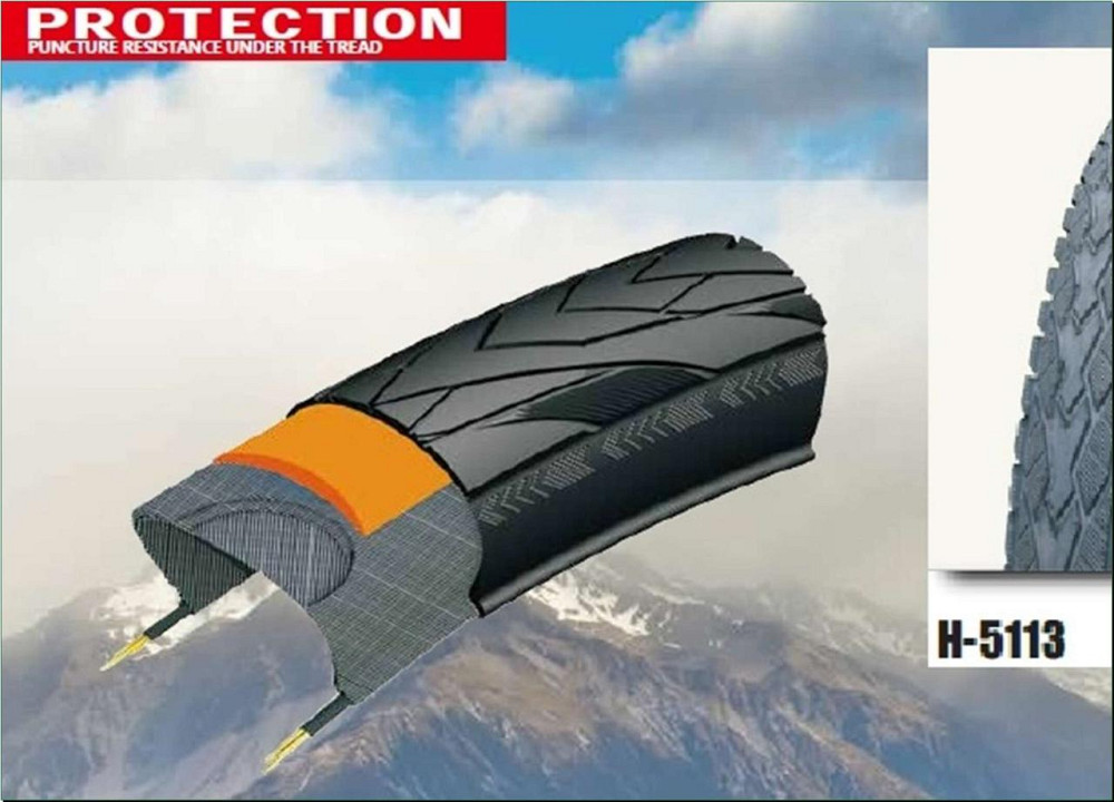 Велосипедная шина 28 * 1,75 (47-622) (Н-5113 АНТИПРОКОЛ 5 Level 5mm Rhino skins,Стрела) - Мукачево - изображение 1