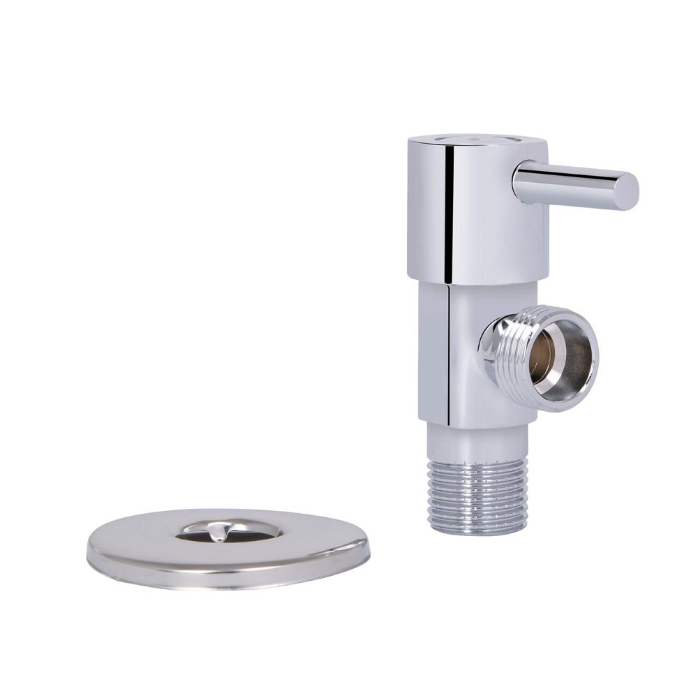 Кран кутовий Thermo Alliance Standart (ручка паличка) з керам.буксою 1/2"Н х 1/2"Н SF343W1515 Київ - фото 14