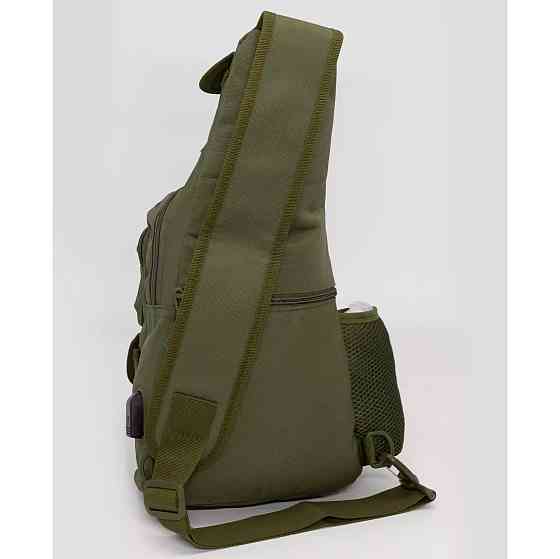 Чоловіча тактична армійська нагрудна сумка, Чоловіча портативна сумка через плече AF-44 Івано-Франківськ