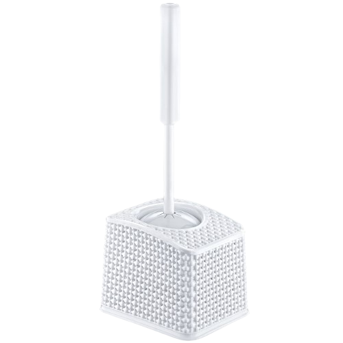 Йоржик для унітазу білий Honeycomb ELIF Житомир - фото 1