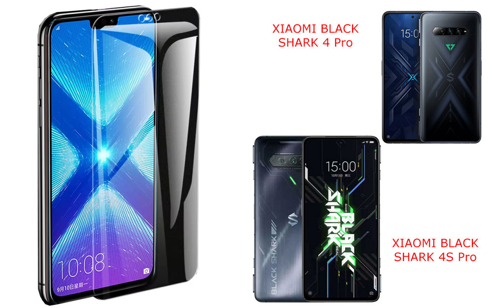 Защитное стекло NeoGlass для XIAOMI BLACK SHARK 4 Pro, 4S Pro – ультрапрозрачное и устойчивое Киев - изображение 2