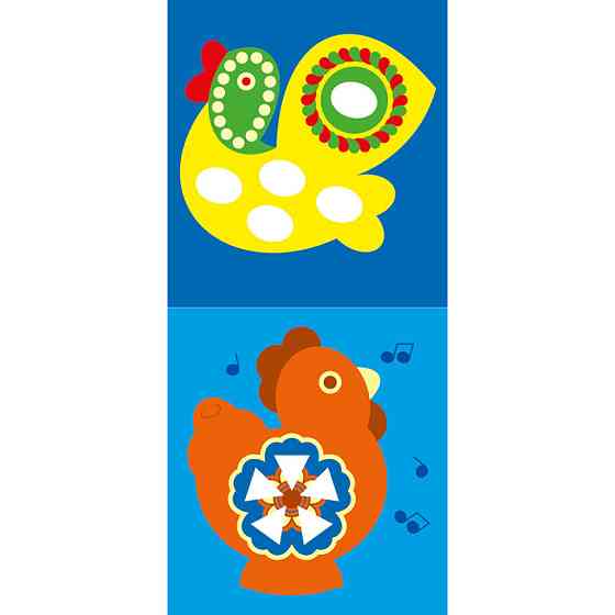 Мозаика из наклеек 