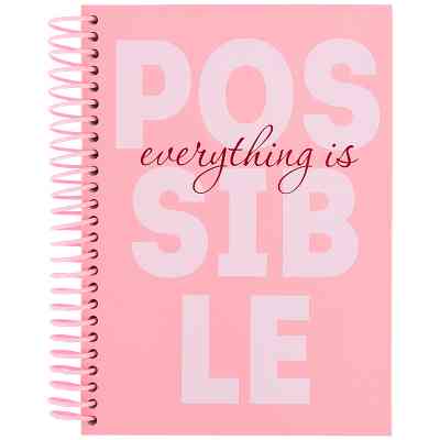 Блокнот Axent на спирали А5 120 листов, клетка, твердая обложка, Possible (8464-1-A) Винница