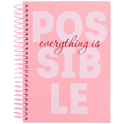 Блокнот Axent на спирали А5 120 листов, клетка, твердая обложка, Possible (8464-1-A) Винница - изображение 1