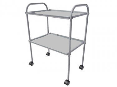 Столик инструментальный медицинский АТОН СТ-И-2Н-К-Р Днепр - изображение 1