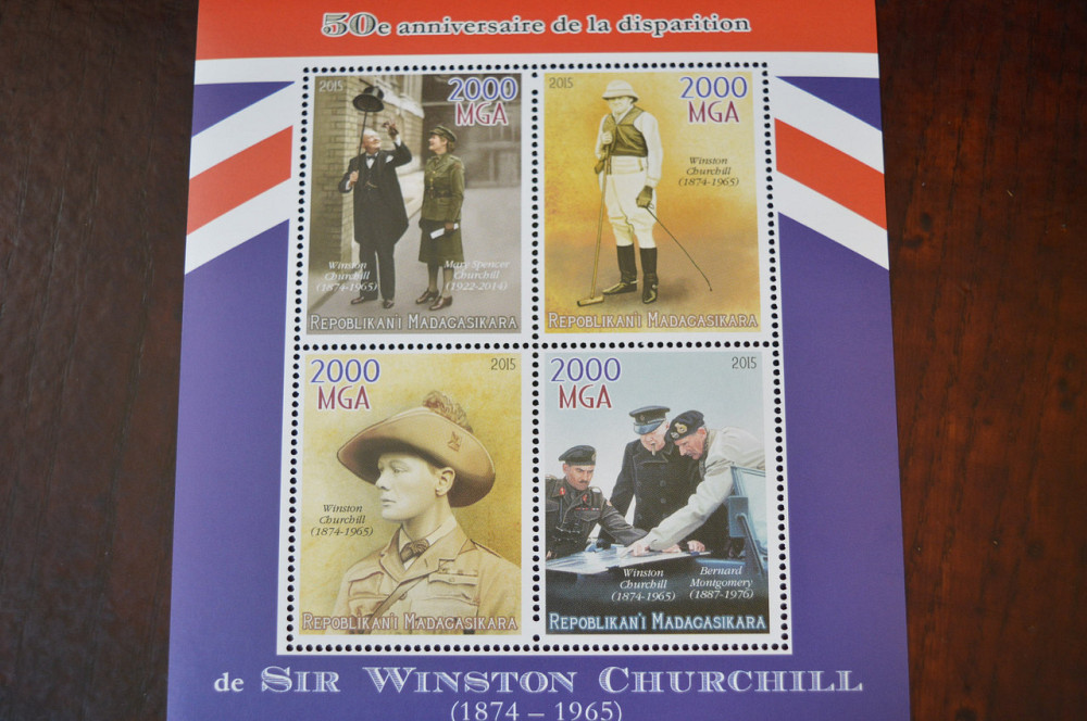 Мадагаскар. Історія. Личности. Блок. (А-35) Полтава - фото 1