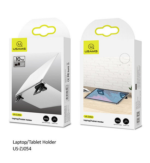 Підставка для ноутбука Usams US-ZJ054 Laptop/Tablet Holder Black Киев - изображение 1