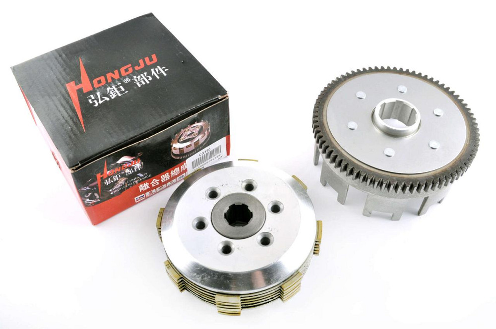 Кошик зчеплення (у зборі) мотоцикл 4T CG 150 Мукачево - фото 1