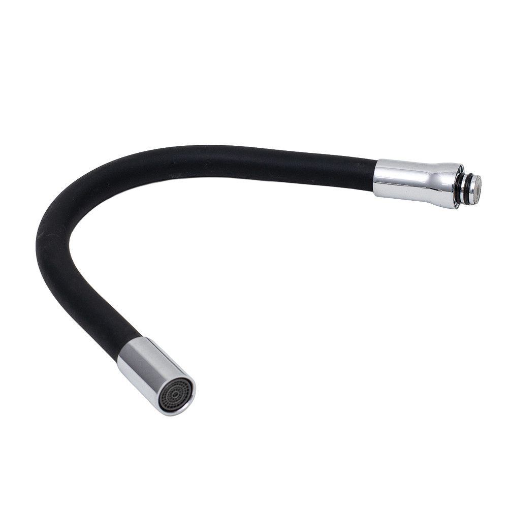 AQUATICA Излив (гусак) 3/4" для кухни силиконовый черный AQUATICA (XH-5239) (9793510) Коломия - фото 5