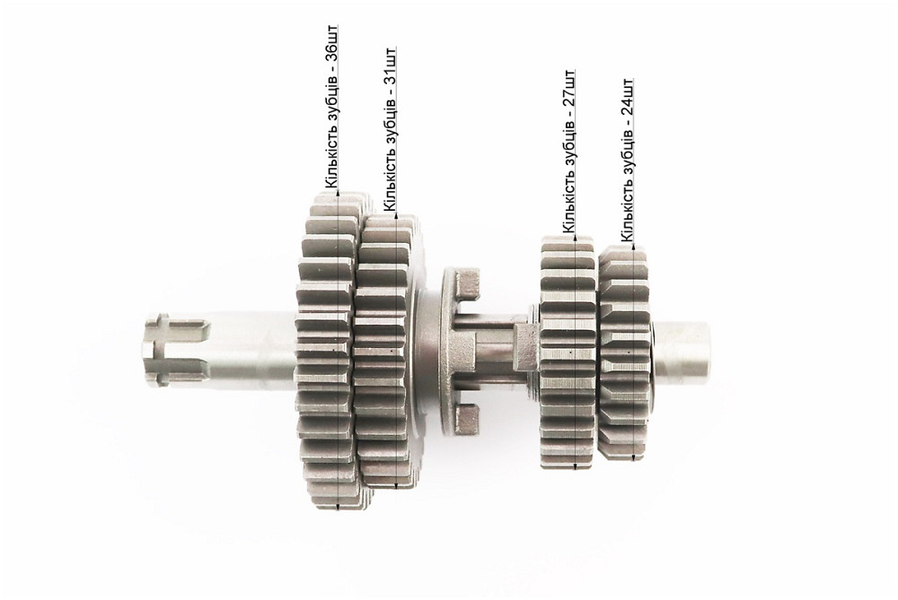 Коробка передач (два вали з шестернями) d-14мм під сепаратор. Киев - изображение 3
