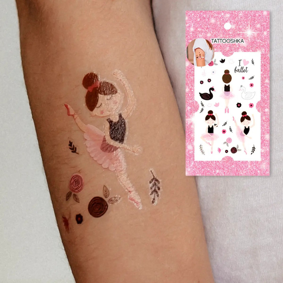 Набор временных татуировок 