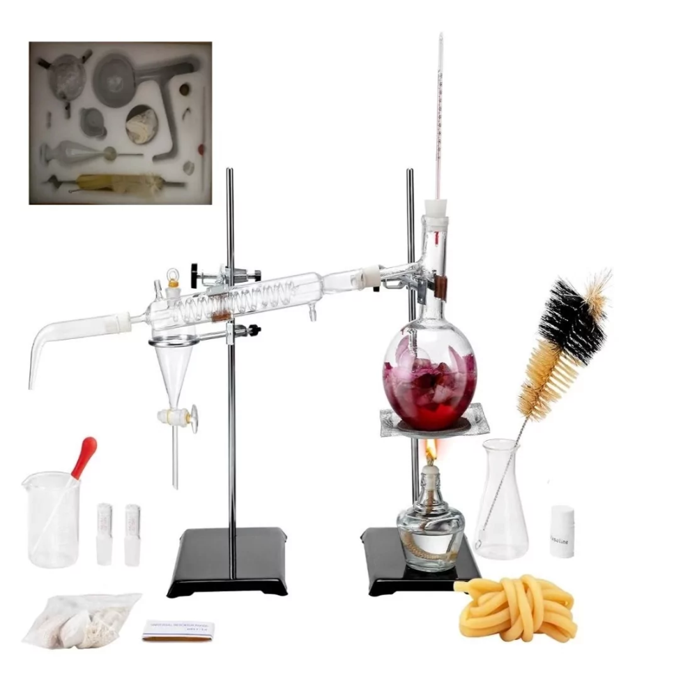 Набор для дистилляции эфирных масел и гидролатов 500ml Винница - изображение 3