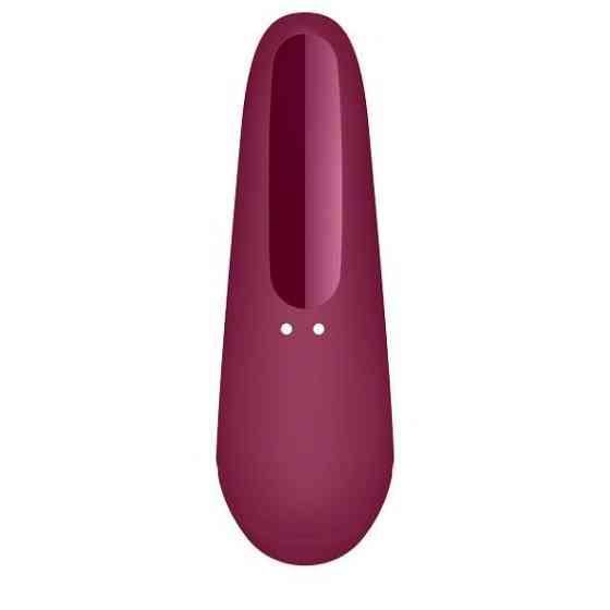 Бесконтактный стимулятор клитора Satisfyer Curvy 1+ бордовый Sex Aura Киев