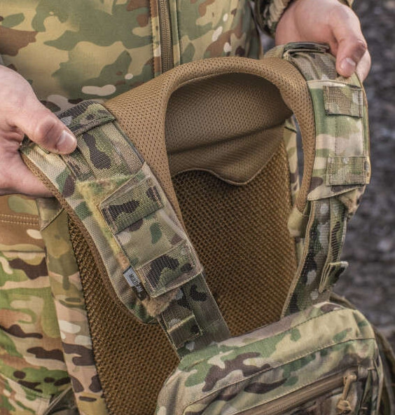 Підкладка під лямки плитоноски на плечі пом'якшувач для перенесення плит демфер плечовий Одеса - фото 2