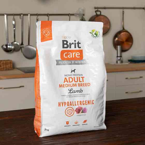 Сухой корм Brit Care Dog Hypoallergenic Adult Medium Breed для собак средних пород, гипоаллергенный с Винница