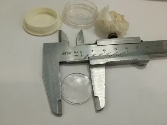 Сетка измерительного окуляра микроскопа Мбс-1, Мбс-2, Мбс-9, Мбс-10, Огмэ-П2, Огмэ-П3 Харьков