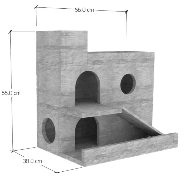 Домик для шиншиллы 