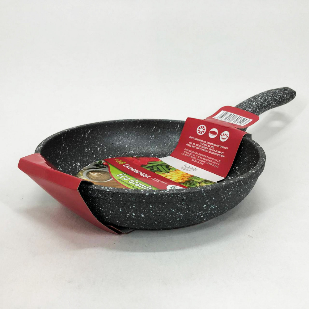 Сковорода с ручкой алюминий, Сковорода кухонная для кухни с толстым дном IV-84 Львов - изображение 2