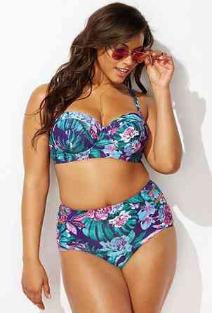 Роздільний купальник великого розміру різнобарвний 4XL Київ