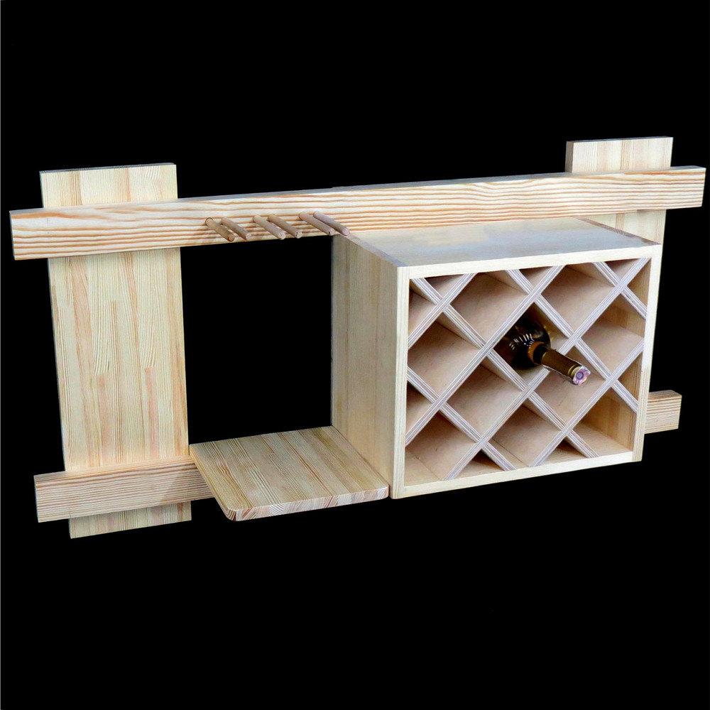 Настінна винна полиця "Майбара" бланже Миколаїв - фото 2