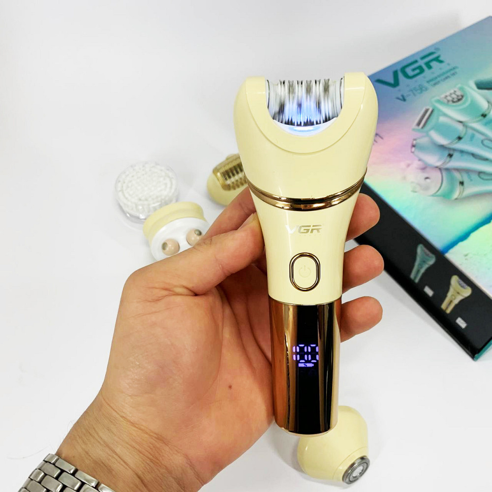 Отшелушиватель для пяток VGR V-756, Женский триммер для зоны бикини тела Домашний эпилятор бикини XZ-91 Львов - изображение 8