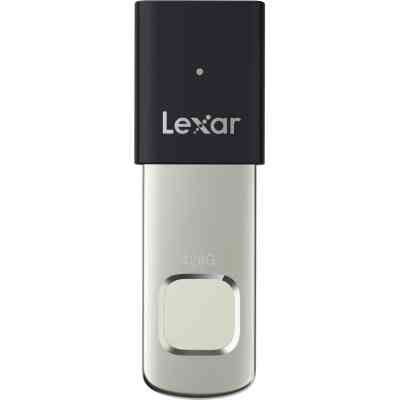 USB флеш накопитель Lexar 128GB JumpDrive Fingerprint F35 Pro USB 3.2 (LJDF35P128G-RNBNG) Винница