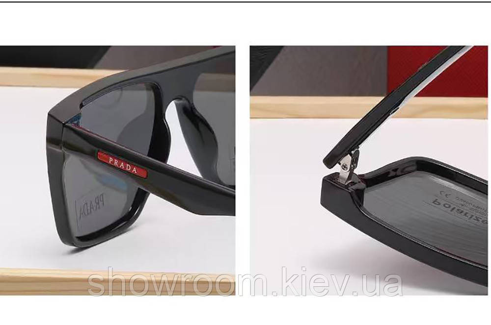 Брендові окуляри маска Pr 69094 black Київ - фото 2