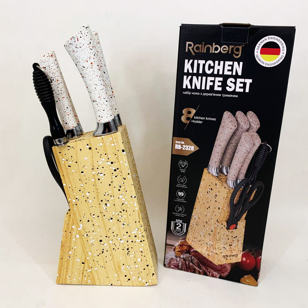 Набір ножів для кухарів, Набір металевих ножів, Кухонні ножі для домашнього використання YZ-81 Івано-Франківськ - фото 1
