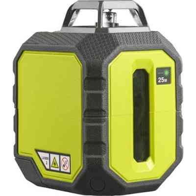 Лазерный нивелир Ryobi RB360GLL, 25 м, 360°, зеленый луч (5133005310) Винница