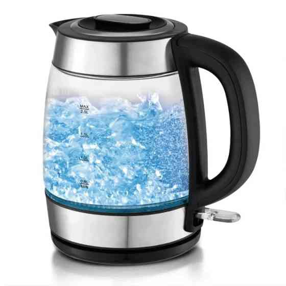 Електричний чайник Domotec MS-7946 скляний 1,7л 2200Вт CA-31 Львів