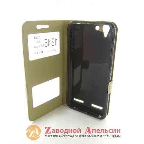 Чохол книжка Lenovo A6020 K5 Smart Case golden Одесса