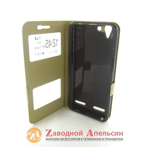 Чохол книжка Lenovo A6020 K5 Smart Case golden Одесса - изображение 6