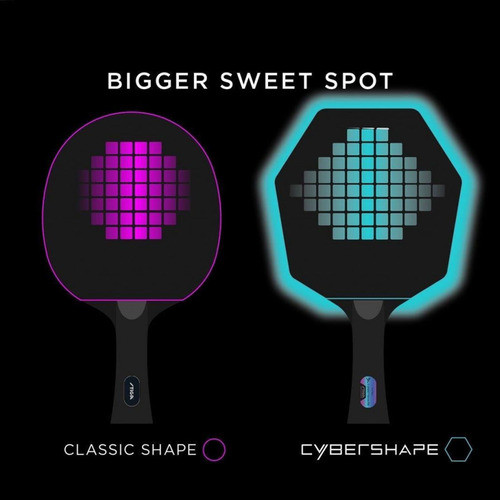 Ракетка для настільного тенісу Stiga Pro Carbon Plus Cybershape 5 Star FL (1215-0401-35) Київ - фото 7