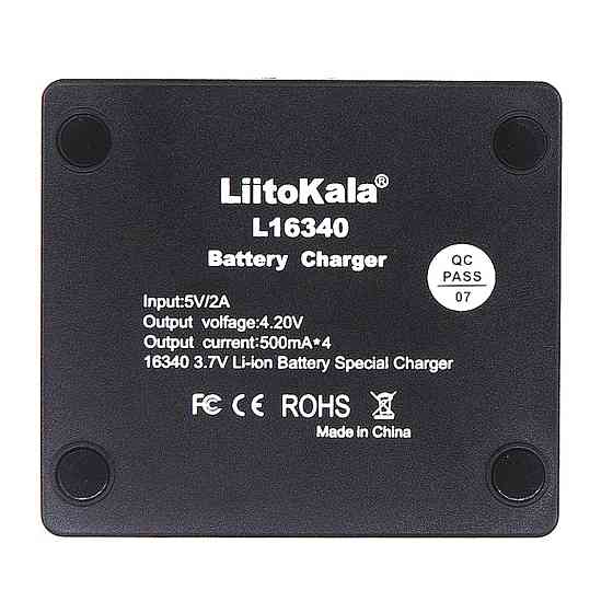 Універсальний  зарядний пристрій LiitoKala Lii-L16340 на 4 канали Київ