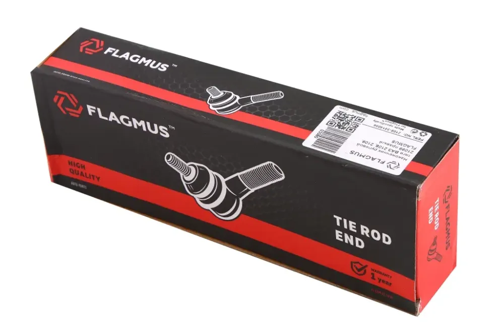 Наконечник рульової тяги 2108 Flagmus правий з гайкою Вінниця - фото 3