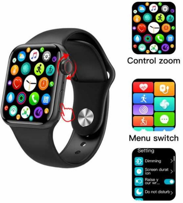 Смарт -Часы Smart Watch M16 Plus 44mm. Aluminium Bluetooth. Киев - изображение 7