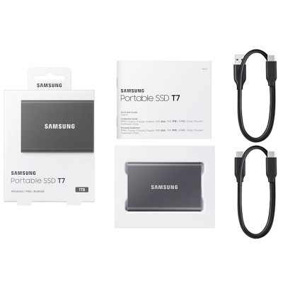 Накопитель SSD USB 3.2 2TB T7 Samsung (MU-PC2T0T/WW) Винница - изображение 7