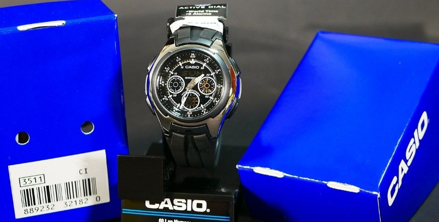 Casio AQ-163W-1AV стрелочно-цифровой. Киев - изображение 4
