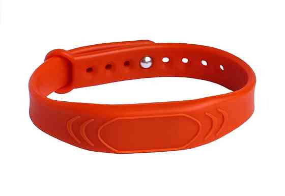 RFID браслет с чипом EM-Marin SEVEN R-63 оранжевый Киев