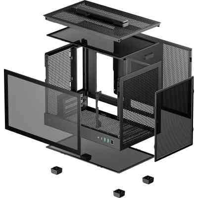 Корпус Deepcool CH160 Black (R-CH160-BKNGI0-G-1) Винница