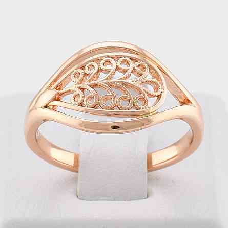 Кольцо 20 размер Xuping, (ширина 12мм, вес 2.8г), позолота РО Киев